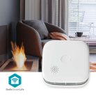 SmartLife füstérzékelő | Wi-Fi | Elemes Áramellátás | Érzékelő élettartama: 10 év | EN 14604 | Max. akku élettartam: 24 Hónap | 85 dB | Fehér | 1 db
