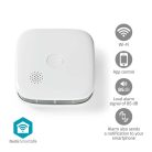 SmartLife füstérzékelő | Wi-Fi | Elemes Áramellátás | Érzékelő élettartama: 10 év | EN 14604 | Max. akku élettartam: 24 Hónap | 85 dB | Fehér | 1 db