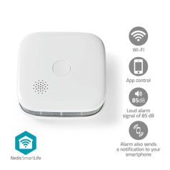   SmartLife füstérzékelő | Wi-Fi | Elemes Áramellátás | Érzékelő élettartama: 10 év | EN 14604 | Max. akku élettartam: 24 Hónap | 85 dB | Fehér | 1 db