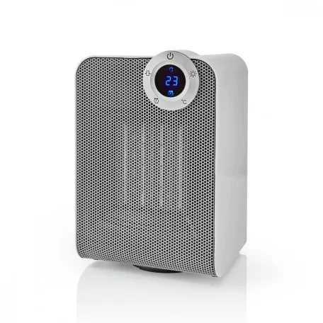SmartLife kerámia PTC ventilátorfűtő | Wi-Fi | 1800 W | 3 Hőbeállítások | Oszcilláló | Kijelző | 15 - 35 °C | Android™ / IOS | Fehér