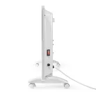 Nedis Homelux wifi -s fűtőpanel SmartLife Konvektor | Wi-Fi | Fürdőszobába is alkalmas | Üveg Panel | 2000 W | 2 Hőbeállítások | TUYA App 15 - 35 °C | Fehér