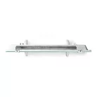 Nedis Homelux wifi -s fűtőpanel SmartLife Konvektor | Wi-Fi | Fürdőszobába is alkalmas | Üveg Panel | 2000 W | 2 Hőbeállítások | TUYA App 15 - 35 °C | Fehér