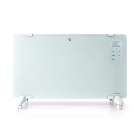 SmartLife Konvektor | Wi-Fi | Fürdőszobába alkalmas | Üveg Panel | 2000 W | 2 Hőbeállítások | LED | 15 - 35 °C | Állítható hőmérséklet | Fehér