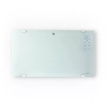 SmartLife Konvektor | Wi-Fi | Fürdőszobába alkalmas | Üveg Panel | 2000 W | 2 Hőbeállítások | LED | 15 - 35 °C | Állítható hőmérséklet | Fehér