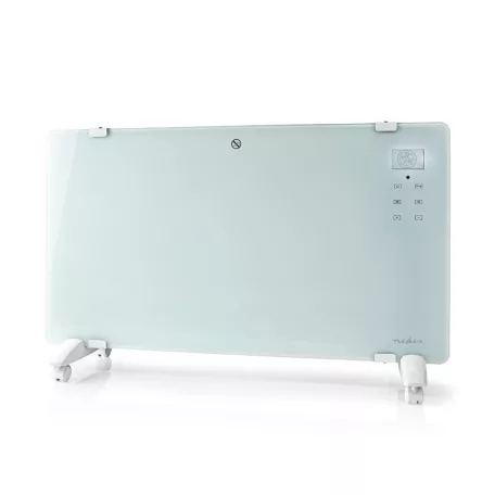 SmartLife Konvektor | Wi-Fi | Fürdőszobába alkalmas | Üveg Panel | 2000 W | 2 Hőbeállítások | LED | 15 - 35 °C | Állítható hőmérséklet | Fehér