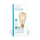 SmartLife LED izzó | Wi-Fi | E27 | 500 lm | 5 W | Meleg Fehér | 2200 K | Üveg | Android™ / IOS | ST64 | 1 db