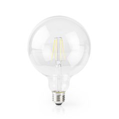   SmartLife LED izzó | Wi-Fi | E27 | 500 lm | 5 W | Meleg Fehér | 2700 K | Üveg | Android™ / IOS | G125 | 1 db