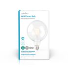 SmartLife LED izzó | Wi-Fi | E27 | 500 lm | 5 W | Meleg Fehér | 2700 K | Üveg | Android™ / IOS | G125 | 1 db
