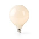 SmartLife LED izzó | Wi-Fi | E27 | 500 lm | 5 W | Meleg Fehér | 2700 K | Üveg | Android™ / IOS | G125 | 1 db