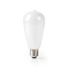SmartLife LED izzó | Wi-Fi | E27 | 500 lm | 5 W | Meleg Fehér | 2700 K | Üveg | Android™ / IOS | ST64 | 1 db