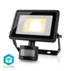   Smartlife kültéri lámpa | Mozgásérzékelő | 1500 lm | Wi-Fi | 20 W | Szabályozható Fehér | 3000 - 6500 K | Alumínium | Android™ / IOS