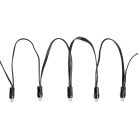 SmartLife Karácsonyi Fények | Party LED füzér | Wi-Fi | RGB | 48 db. LED | 10.80 m | Android™ / IOS