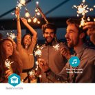 SmartLife Dekoratív Lámpák | Party LED füzér | Wi-Fi | Meleg Fehér | 10 db. LED | 9.00 m | Android™ | Izzó átmérő: 45 mm