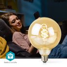 SmartLife LED izzó | Wi-Fi | E27 | 360 lm | 4.9 W | Meleg és lehűlni fehér | 1800 - 6500 K | Üveg | Android™ / IOS | Globe | 1 db