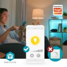 SmartLife LED izzó | Wi-Fi | E27 | 360 lm | 4.9 W | Meleg és lehűlni fehér | 1800 - 6500 K | Üveg | Android™ / IOS | Globe | 1 db