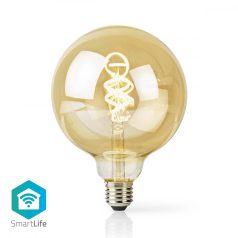   SmartLife LED izzó | Wi-Fi | E27 | 350 lm | 5.5 W | Hideg Fehér / Meleg Fehér | 1800 - 6500 K | Üveg | Android™ / IOS | G125 | 1 db