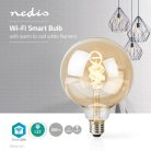 SmartLife LED izzó | Wi-Fi | E27 | 350 lm | 5.5 W | Hideg Fehér / Meleg Fehér | 1800 - 6500 K | Üveg | Android™ / IOS | G125 | 1 db