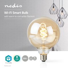   SmartLife LED izzó | Wi-Fi | E27 | 350 lm | 5.5 W | Hideg Fehér / Meleg Fehér | 1800 - 6500 K | Üveg | Android™ / IOS | G125 | 1 db
