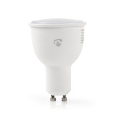   SmartLife LED Bulb | Wi-Fi | GU10 | 380 lm | 4.5 W | Hideg Fehér / Meleg Fehér | 2700 - 6500 K | Energia osztály: A+ | Android™ & iOS | Átmérő: 50 mm | PAR16
