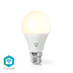   SmartLife LED Bulb | Wi-Fi | B22 | 800 lm | 9 W | / Meleg Fehér | 2700 K | Energia osztály: A+ | Android™ & iOS | A60