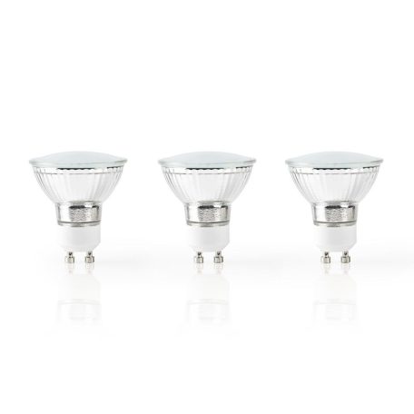 SmartLife LED Spot | Wi-Fi | GU10 | 400 lm | 5 W | Hideg Fehér / Meleg Fehér | 2700 - 6500 K | Energia osztály: F | Android™ / IOS | PAR16 | 3 db