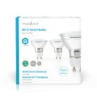 SmartLife LED Izzó | Wi-Fi | GU10 | 330 lm | 5 W | Meleg Fehér | 2700 K | Android™ / IOS | PAR16 | 3 db