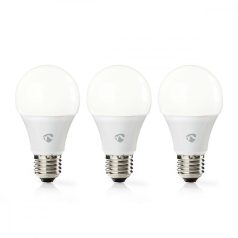   SmartLife LED Izzó | Wi-Fi | E27 | 800 lm | 9 W | Meleg Fehér | 2700 K | Android™ / IOS | A60 | 3 db