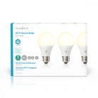 SmartLife LED Izzó | Wi-Fi | E27 | 800 lm | 9 W | Meleg Fehér | 2700 K | Android™ / IOS | A60 | 3 db