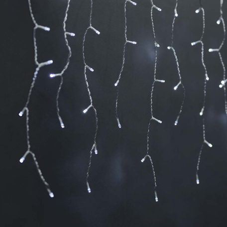 SmartLife Karácsonyi Fények | Jégcsap | Wi-Fi | Meleg és lehűlni fehér | 240 db. LED | 5.00 m | Android™ / IOS