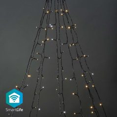   SmartLife Karácsonyi Fények | Fa | Wi-Fi | Meleg és lehűlni fehér | 200 db. LED | 20.0 m | 10 x 2 m | Android™ / IOS
