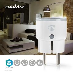   SmartLife Intelligens Csatlakozó | Wi-Fi | IP21 | Teljesítmény mérő | 2500 W | Földelt csatlakozó / F típus (CEE 7/7) | -10 - 40 °C | Android™ / IOS | Fehér | 1 db