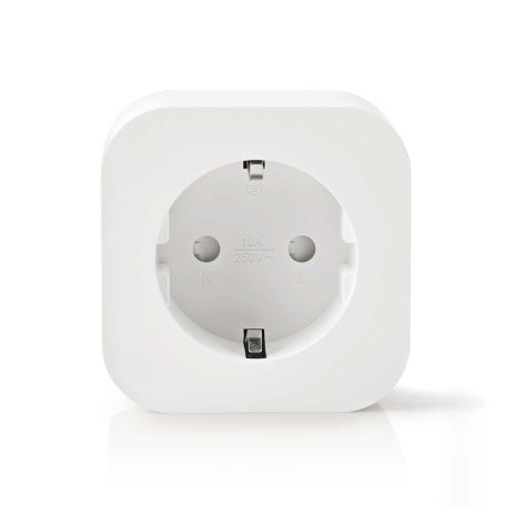 SmartLife Intelligens Csatlakozó | Wi-Fi | 2500 W | Földelt csatlakozó / F típus (CEE 7/7) | -10 - 45 °C | Android™ / IOS | Fehér | 1 db