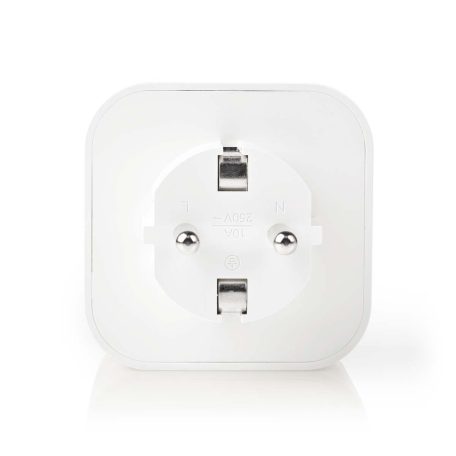 SmartLife Intelligens Csatlakozó | Wi-Fi | 2500 W | Földelt csatlakozó / F típus (CEE 7/7) | -10 - 45 °C | Android™ / IOS | Fehér | 1 db