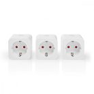 SmartLife Intelligens Csatlakozó | Wi-Fi | 3680 W | Type F (CEE 7/3) | 0 - 55 °C | Android™ / IOS | Fehér | 3 db