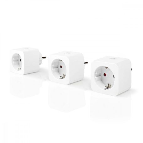 SmartLife Intelligens Csatlakozó | Wi-Fi | 3680 W | Type F (CEE 7/3) | 0 - 55 °C | Android™ / IOS | Fehér | 3 db