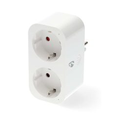   SmartLife Intelligens Csatlakozó | Wi-Fi | IP21 | Teljesítmény mérő | 3680 W | Type F (CEE 7/7) | 0 - 55 °C | Android™ / IOS | Fehér | 1 db