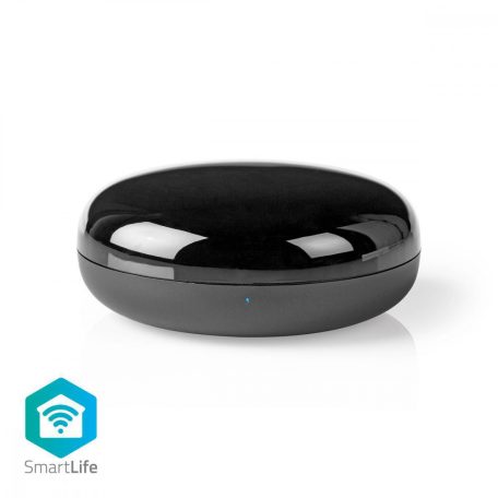 SmartLife IR távirányító | Wi-Fi | Univerzális | Jeltartomány: 5 m | 38 KHz | USB-áramellátású | Android™ / IOS | Fekete