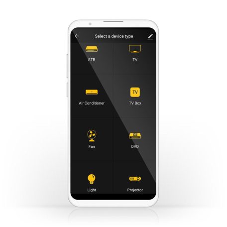 SmartLife IR távirányító | Wi-Fi | Univerzális | Jeltartomány: 5 m | 38 KHz | USB-áramellátású | Android™ / IOS | Fekete