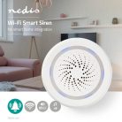 SmartLife Sziréna | Wi-Fi | Hálózati Áramellátás | 8 Hangok | 85 dB | Android™ / IOS | Fehér