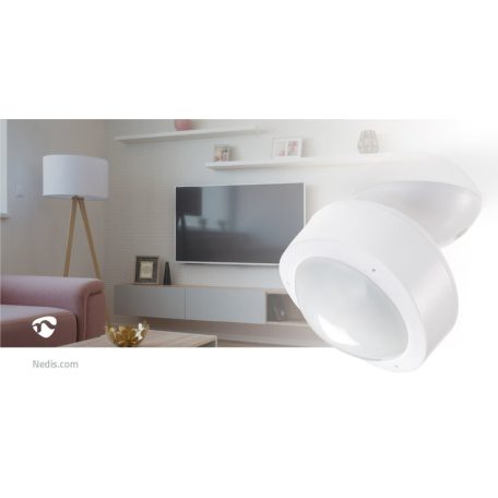 SmartLife Motion Sensor | Wi-Fi | USB-áramellátású | IP20 | Érzékelő szöge: 120 ° | Érzékelő hatósugara: 10.0 m | Fehér