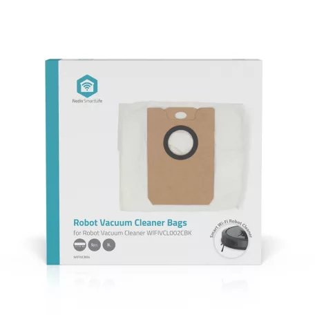 Porszívó Porzsák | 5 db | Szintetikus | Legtöbb értékesített: Nedis® WIFIVCL002CBK | Fehér