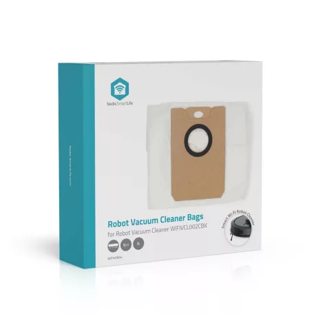 Porszívó Porzsák | 5 db | Szintetikus | Legtöbb értékesített: Nedis® WIFIVCL002CBK | Fehér