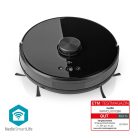 SmartLife Robot Porszívó | Lézeres navigáció | Wi-Fi | Gyűjtőtartály térfogat: 0.6 l | Automatikus töltés | Maximális működési idő: 2 óra | Fekete | Android™ / IOS