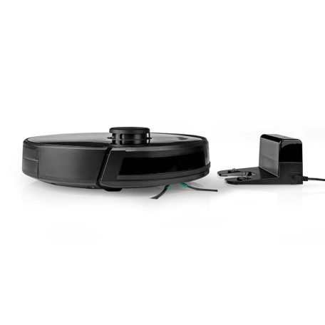 SmartLife Robot Porszívó | Lézeres navigáció | Wi-Fi | Gyűjtőtartály térfogat: 0.6 l | Automatikus töltés | Maximális működési idő: 2 óra | Fekete | Android™ / IOS