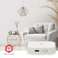   SmartLife Átjáró | Zigbee 3.0 | 40 Eszköz | USB-áramellátású | Android™ / IOS | Fehér