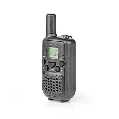 Walkie-Talkie szett | 2 Kézibeszélő | Legfeljebb 5 km | Frekvencia csatornák: 8 | PTT / VOX | Max. 2.5 óráig | Fekete