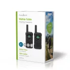 Walkie-Talkie szett | 2 Kézibeszélő | Legfeljebb 6 km | Frekvencia csatornák: 8 | PTT / VOX | Max. 3 óráig | Fejhallgató kimenet | 2 Fejhallgató | Fekete