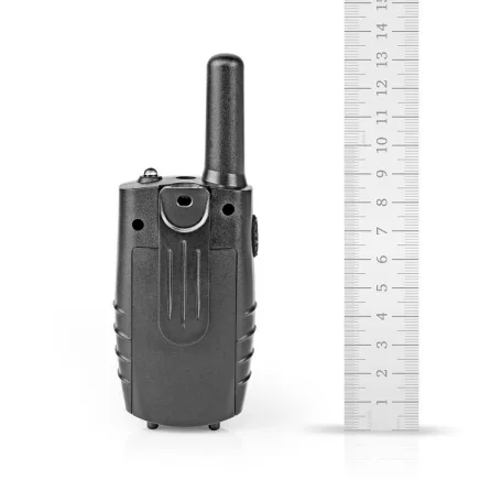 Walkie-Talkie szett | 2 Kézibeszélő | Legfeljebb 8 km | Frekvencia csatornák: 8 | PTT / VOX | Max. 2.5 óráig | Fejhallgató kimenet | Fekete