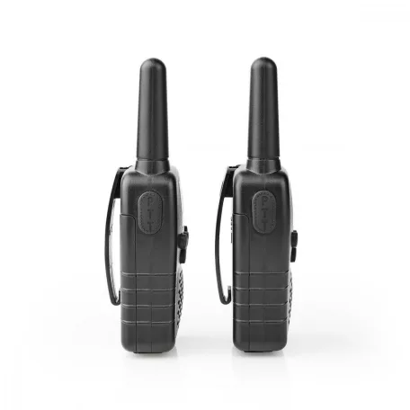 NEDIS EXTREME 10BK Walkie-Talkie szett | 2 Kézibeszélő | Legfeljebb 10 km | Frekvencia csatornák: 8 | PTT / VOX | Max. 3 óráig | Fekete