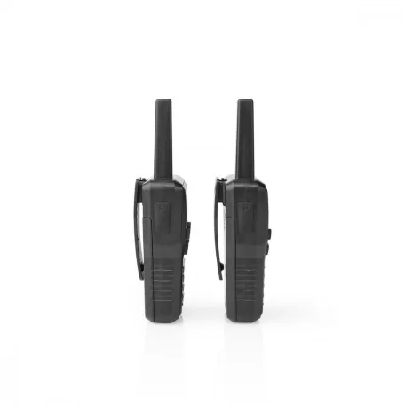 NEDIS EXTREME X Walkie-Talkie szett | 2 Kézibeszélő | Legfeljebb 10 km | Frekvencia csatornák: 8 | PTT / VOX | Max. 6 óráig | Töltő állomást tartalmaz | Fejhallgató kimenet | Fekete